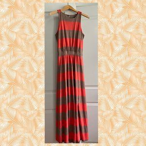 Mossimo Sleeveless Striped Maxi Dress  Size Small